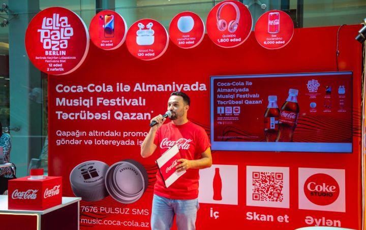 Coca-Cola Azərbaycan yayın musiqili və bol hədiyyəli kampaniyasına start verir
